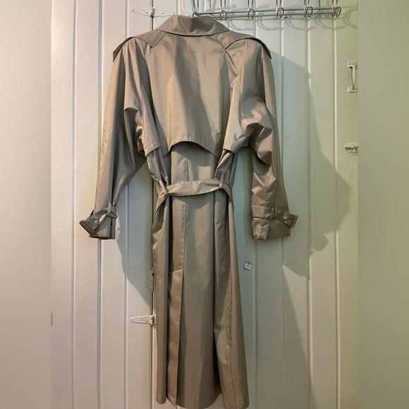 British Mist vintage trench coat size 18 like new - Picture 3 of 7